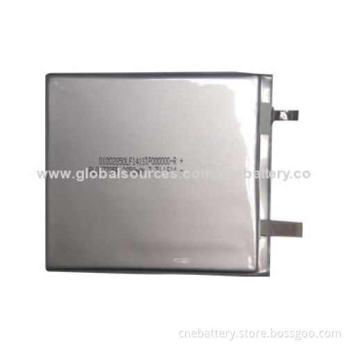 Lithium Polymer Battery with 3.7V/2,850mAh for Tablet and Solar lamps, Intelligent Controller, POS